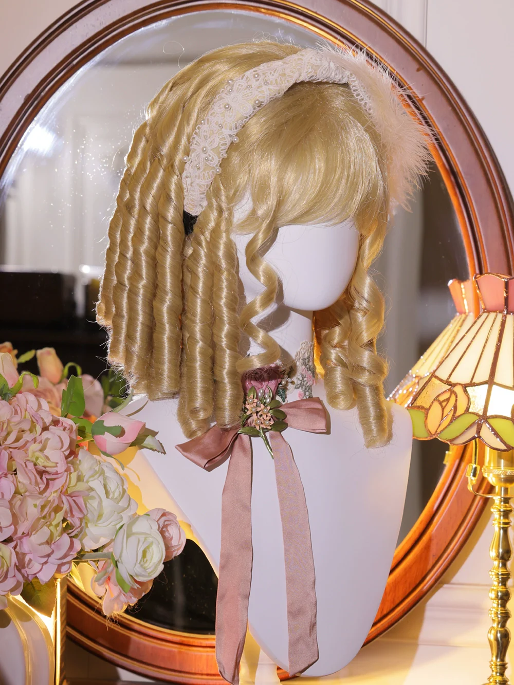 Mabuxi - 33CM Sparkling Lolita Wig Roman Curls Gorgeous Court Wig - Image 12