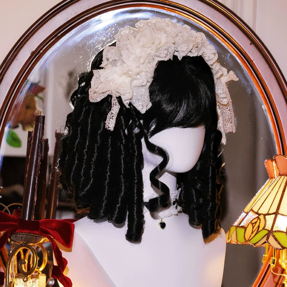 Mabuxi - 33CM Sparkling Lolita Wig Roman Curls Gorgeous Court Wig - Image 14