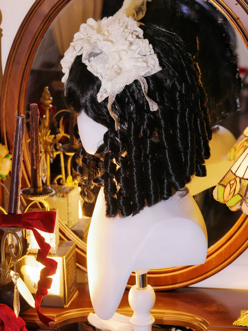Mabuxi - 33CM Sparkling Lolita Wig Roman Curls Gorgeous Court Wig - Image 15