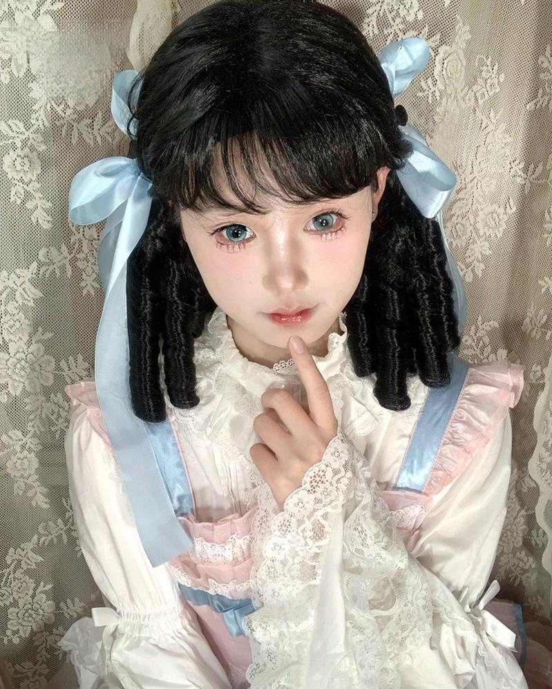 Mabuxi - 33CM Sparkling Lolita Wig Roman Curls Gorgeous Court Wig - Image 6