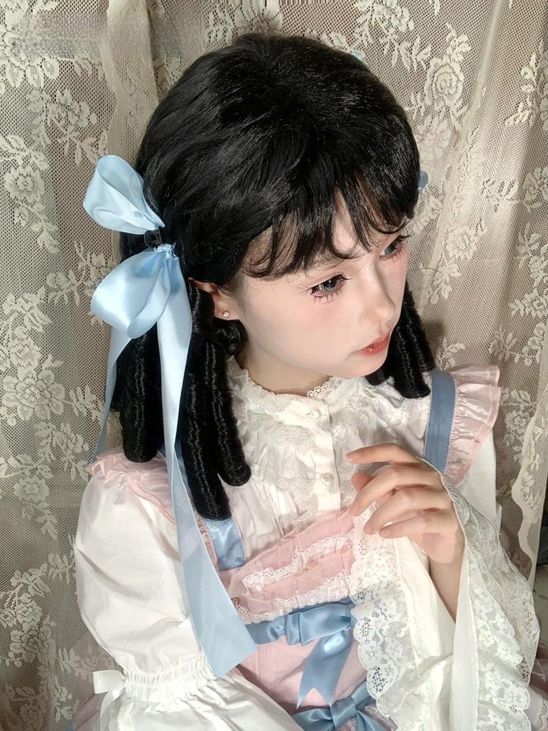 Mabuxi - 33CM Sparkling Lolita Wig Roman Curls Gorgeous Court Wig - Image 8
