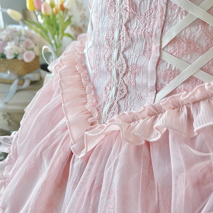 Alice Girl - Cross Maiden - Gothic Lolita Dress, Ballet Halterneck Lolita JSK - Image 15