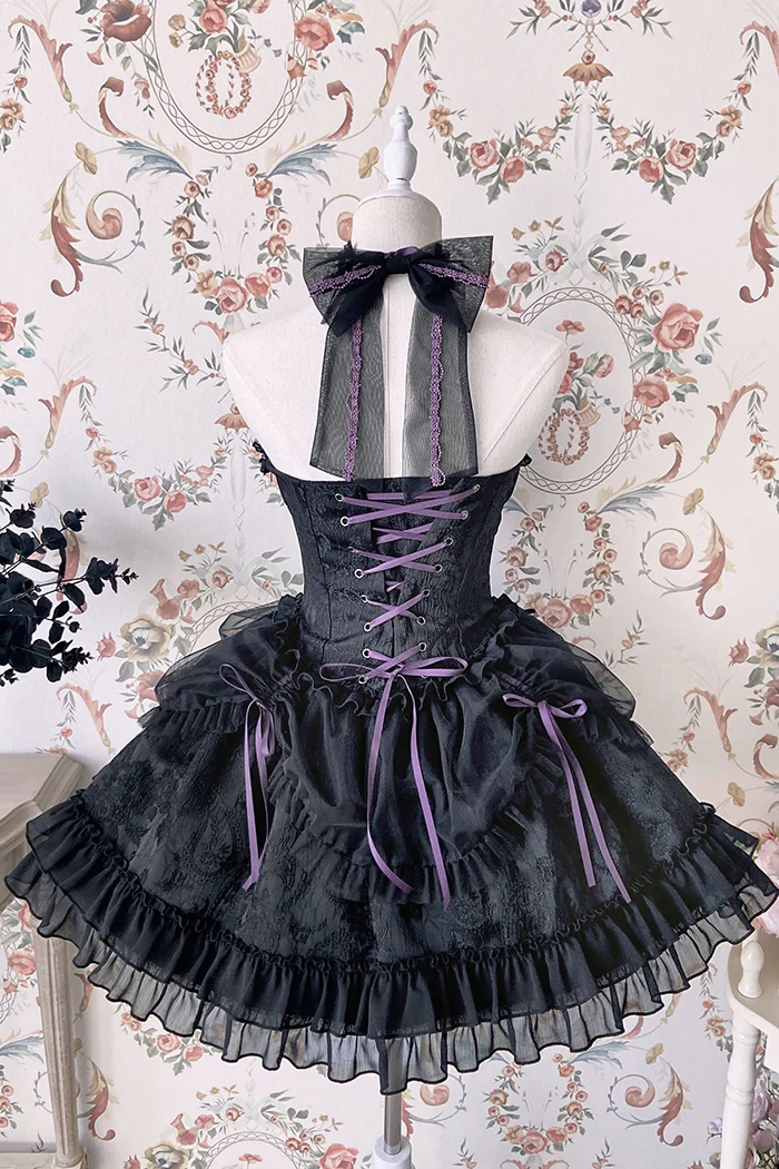 Alice Girl - Cross Maiden - Gothic Lolita Dress, Ballet Halterneck Lolita JSK - Image 26