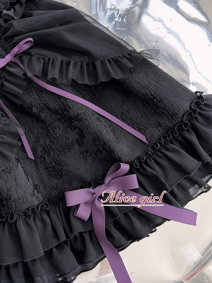 Alice Girl - Cross Maiden - Gothic Lolita Dress, Ballet Halterneck Lolita JSK - Image 28