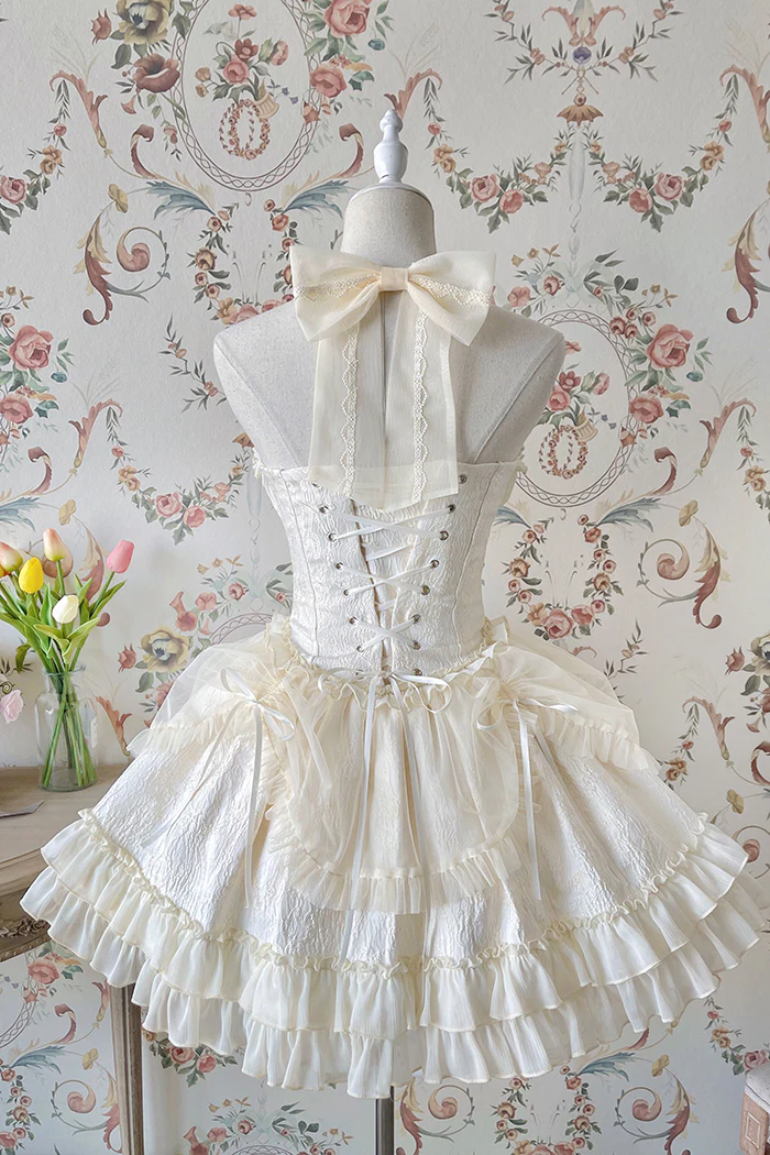 Alice Girl - Cross Maiden - Gothic Lolita Dress, Ballet Halterneck Lolita JSK - Image 46