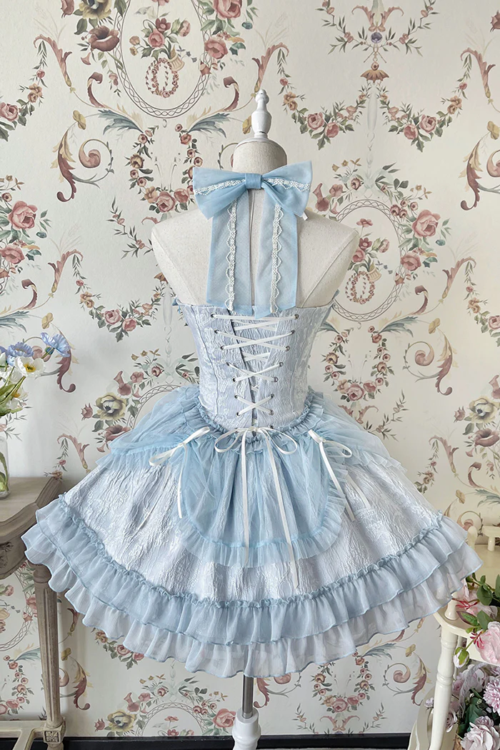 Alice Girl - Cross Maiden - Gothic Lolita Dress, Ballet Halterneck Lolita JSK - Image 53