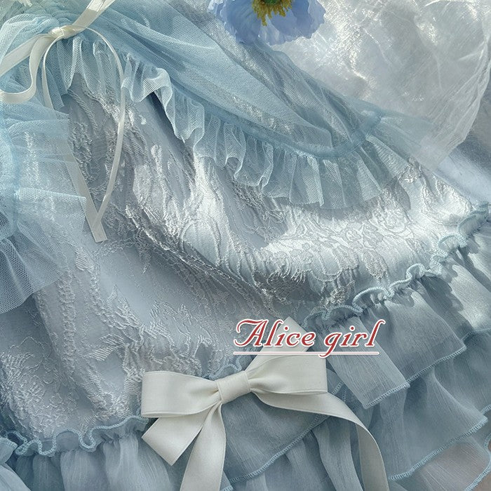 Alice Girl - Cross Maiden - Gothic Lolita Dress, Ballet Halterneck Lolita JSK - Image 54
