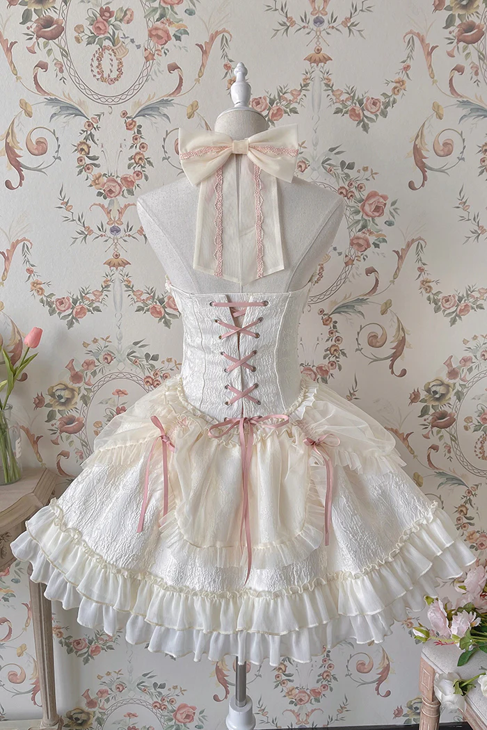 Alice Girl - Cross Maiden - Gothic Lolita Dress, Ballet Halterneck Lolita JSK - Image 60
