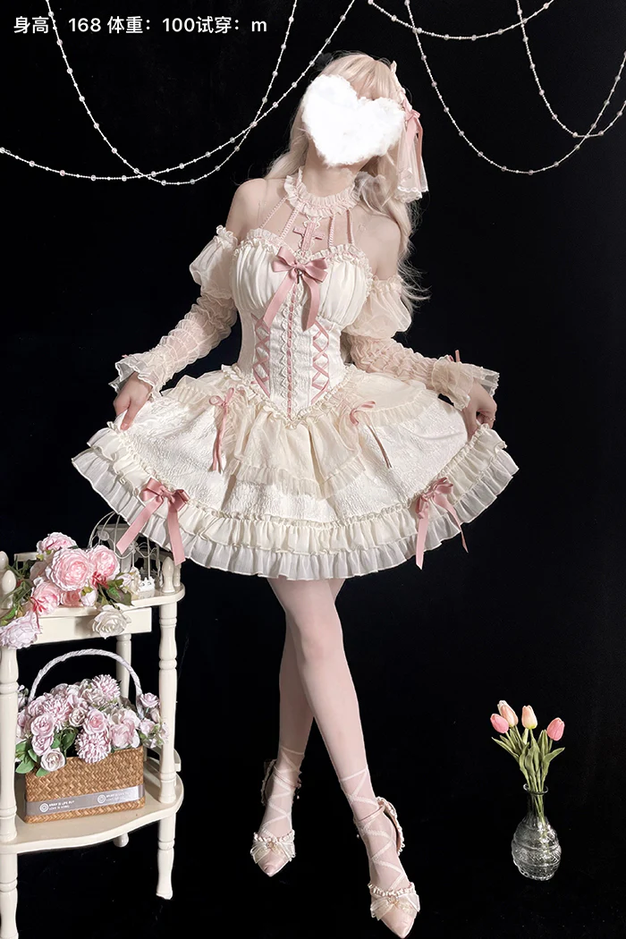 Alice Girl - Cross Maiden - Gothic Lolita Dress, Ballet Halterneck Lolita JSK - Image 61