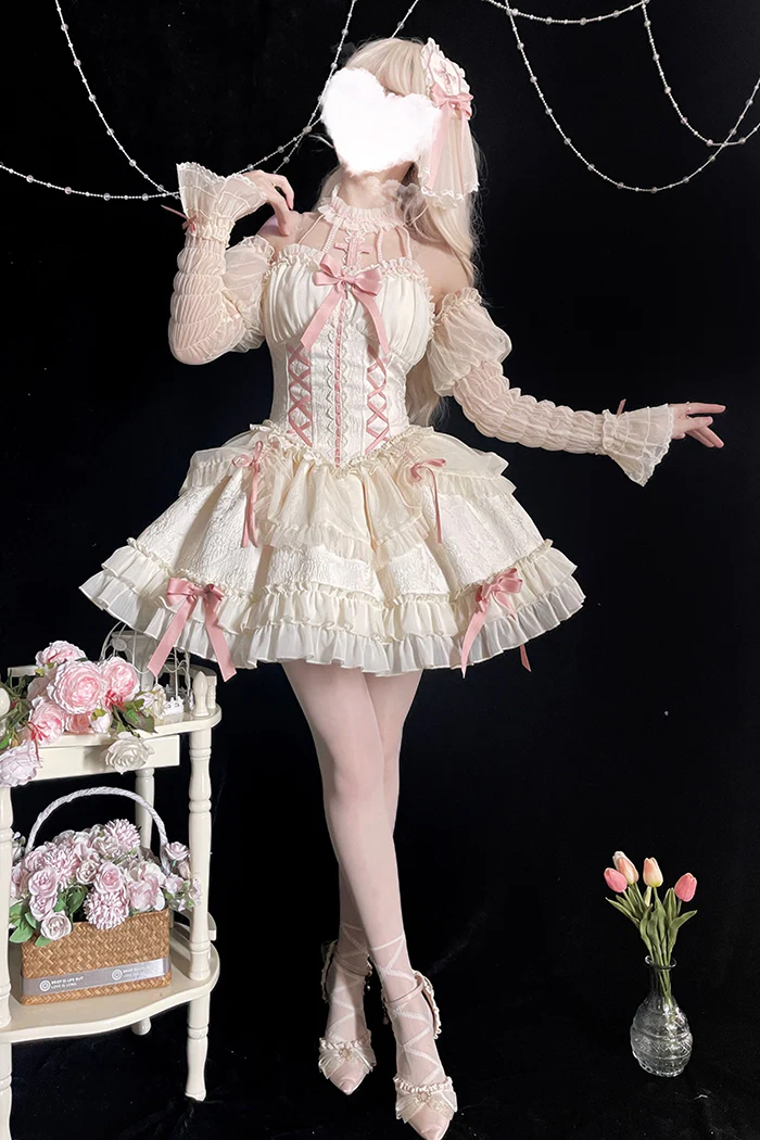 Alice Girl - Cross Maiden - Gothic Lolita Dress, Ballet Halterneck Lolita JSK - Image 62