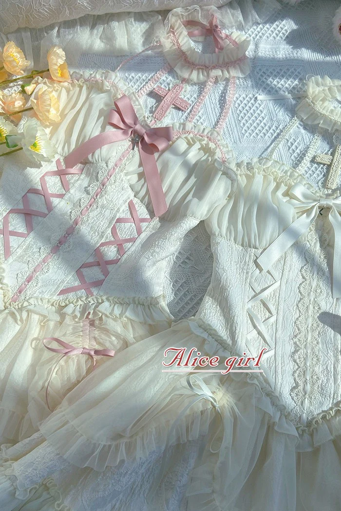 Alice Girl - Cross Maiden - Gothic Lolita Dress, Ballet Halterneck Lolita JSK - Image 66