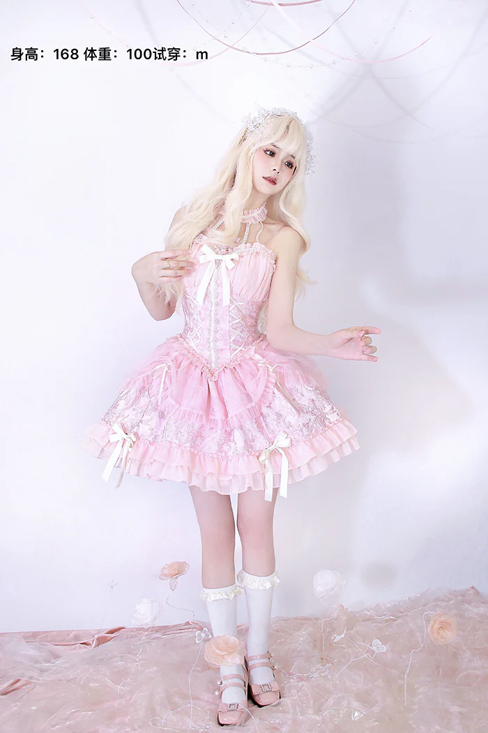 Alice Girl - Cross Maiden - Gothic Lolita Dress, Ballet Halterneck Lolita JSK - Image 67