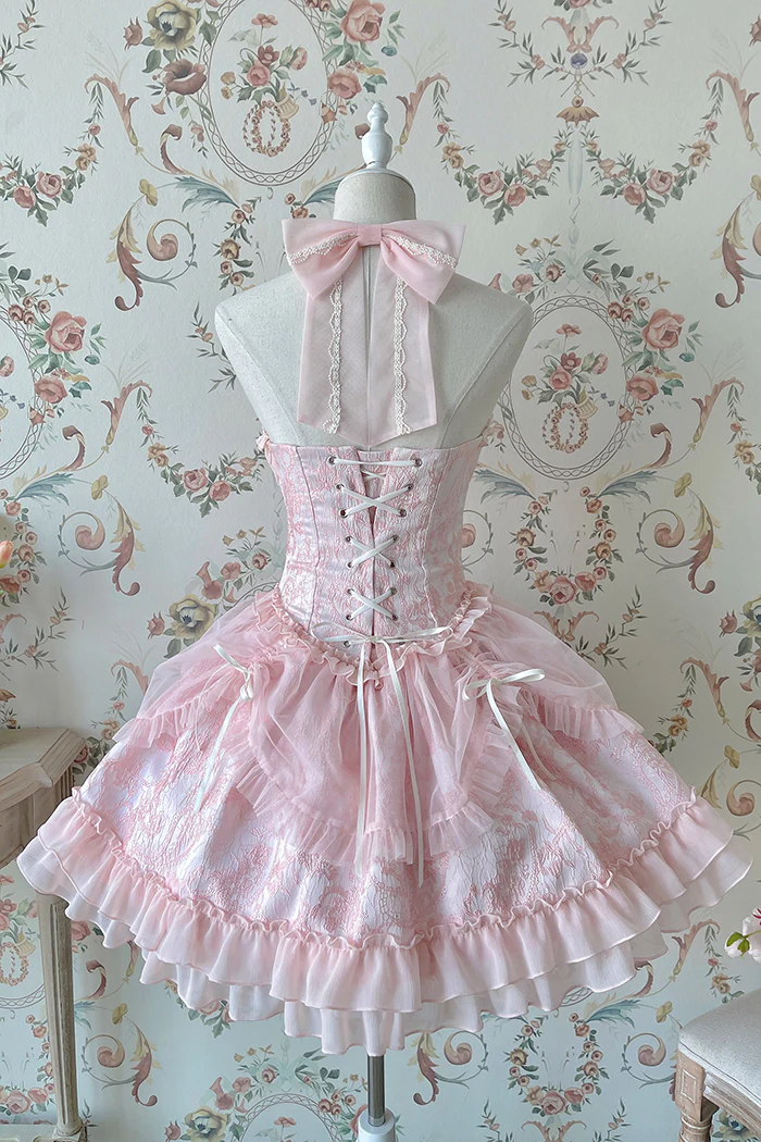 Alice Girl - Cross Maiden - Gothic Lolita Dress, Ballet Halterneck Lolita JSK - Image 7