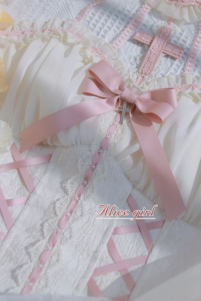 Alice Girl - Cross Maiden - Gothic Lolita Dress, Ballet Halterneck Lolita JSK - Image 75