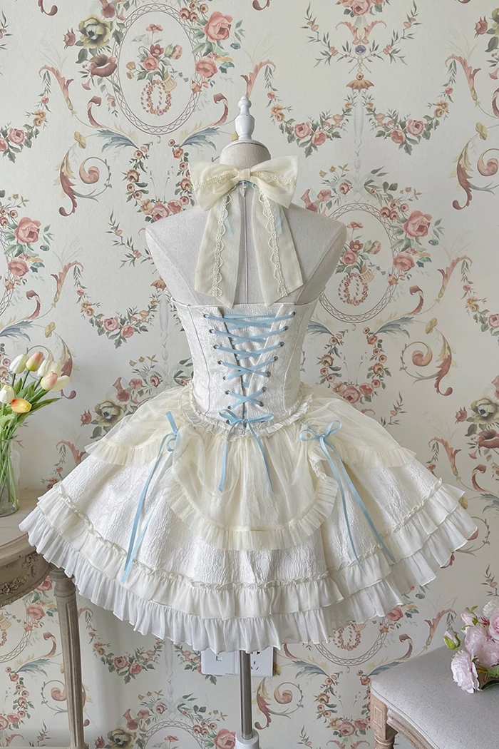 Alice Girl - Cross Maiden - Gothic Lolita Dress, Ballet Halterneck Lolita JSK - Image 94