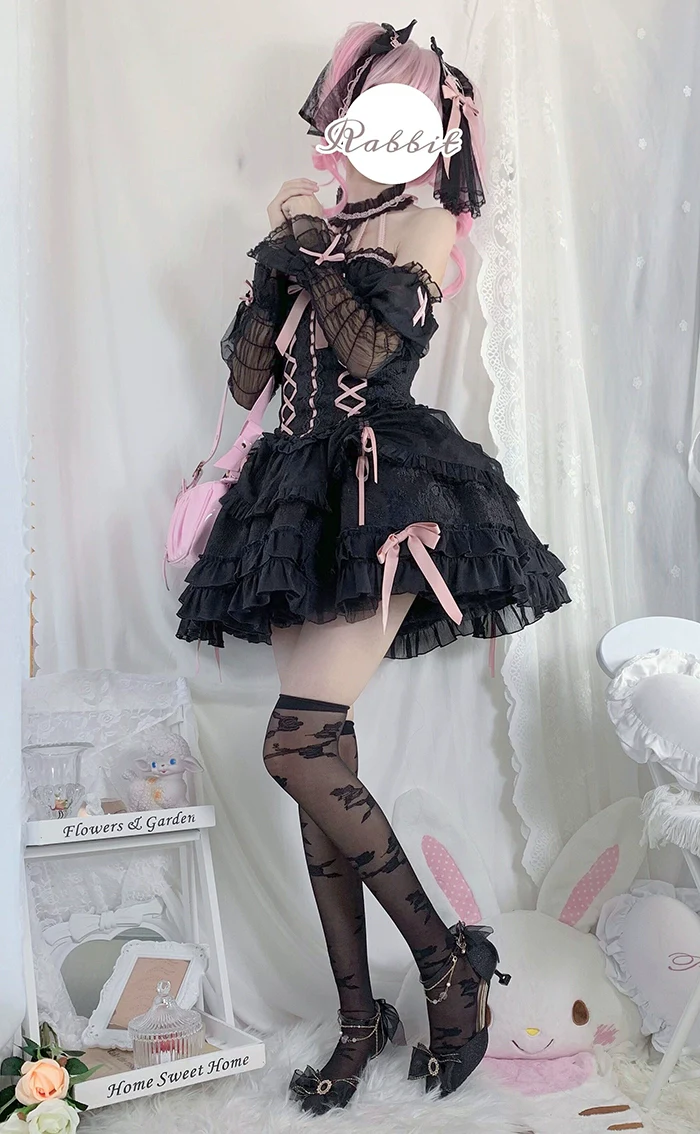 Alice Girl - Cross Maiden - Gothic Lolita Dress, Ballet Halterneck Lolita JSK - Image 96