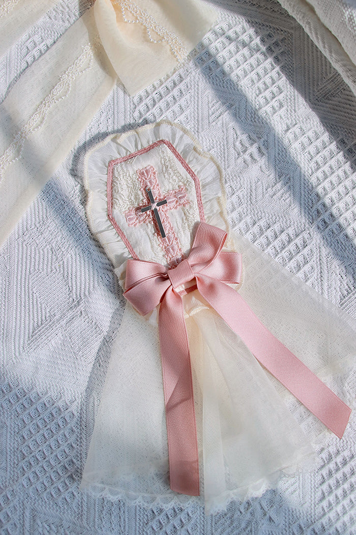 Alice Girl - Cross Maiden - Gothic Lolita Hair Clips Veil Headbow - Image 12