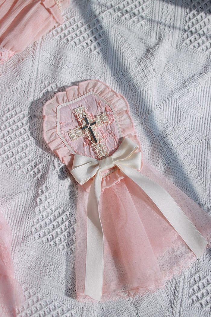 Alice Girl - Cross Maiden - Gothic Lolita Hair Clips Veil Headbow - Image 14