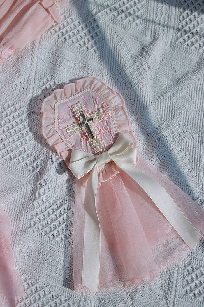 Alice Girl - Cross Maiden - Gothic Lolita Hair Clips Veil Headbow - Image 15