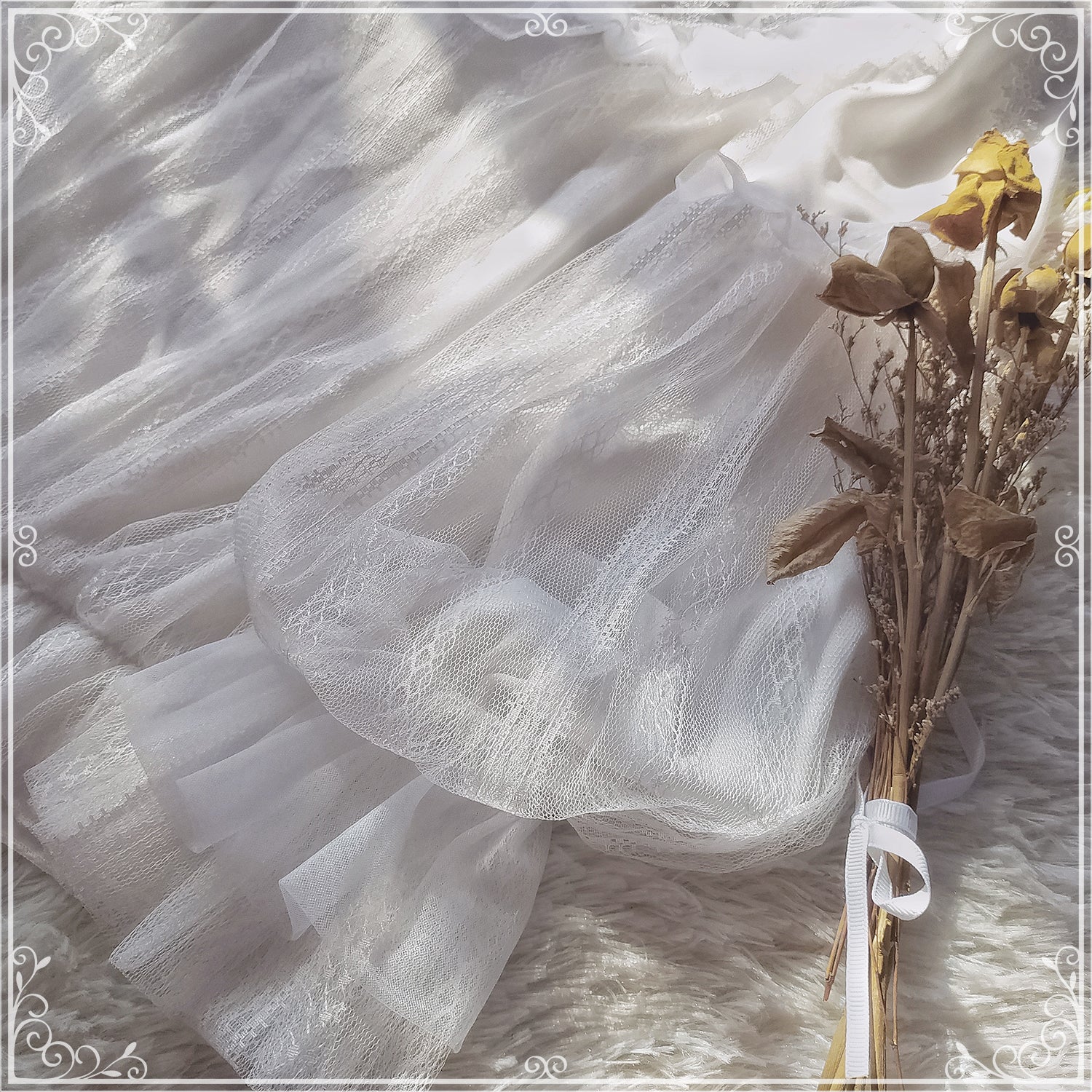 Alice's Cherry - Plus Size Lolita Shirt Chiffon Blouse - Image 4