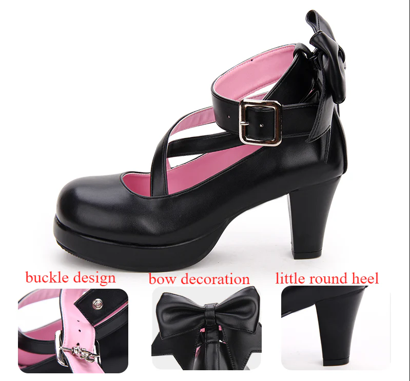 Angelic Imprint - Elegant Princess Lolita Heels Shoes - Image 4