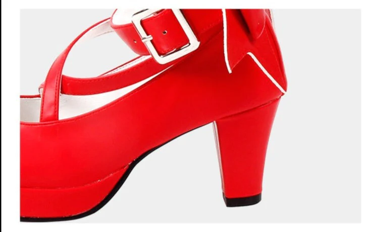 Angelic imprint - Elegant Lolita Shoes Princess Bowknot Lolita Heels Shoes - Image 18