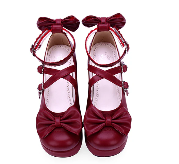 Angelic Imprint - Sweet Lolita Platform Shoes - Image 4
