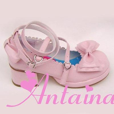 Antaina - Sweet Chunky Heels Lolita Shoes Size 41-44 - Image 107