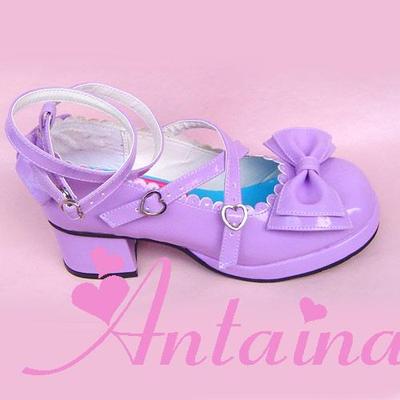 Antaina - Sweet Chunky Heels Lolita Shoes Size 41-44 - Image 109