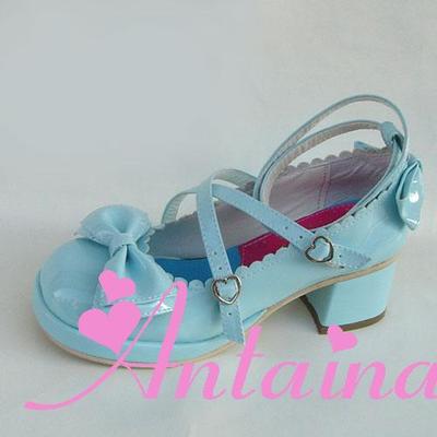 Antaina - Sweet Chunky Heels Lolita Shoes Size 41-44 - Image 111