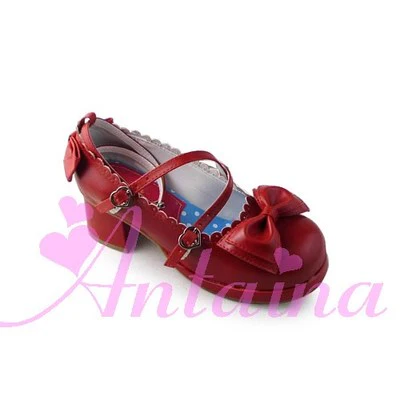 Antaina - Sweet Chunky Heels Lolita Shoes Size 41-44 - Image 114