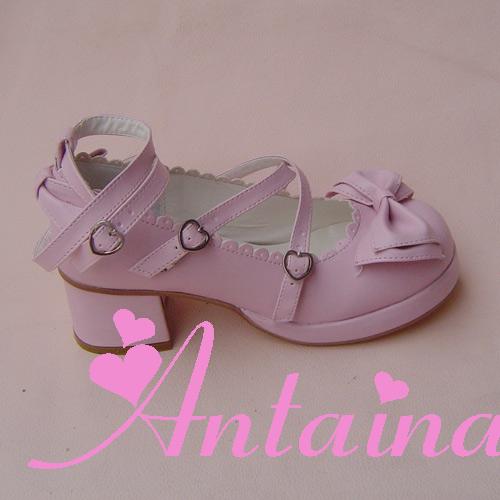 Antaina - Sweet Chunky Heels Lolita Shoes Size 41-44 - Image 118
