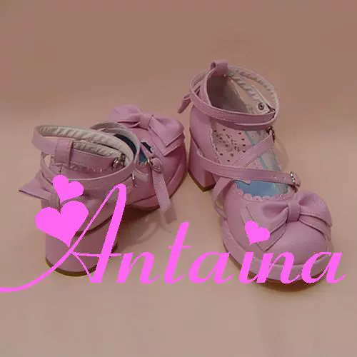 Antaina - Sweet Chunky Heels Lolita Shoes Size 41-44 - Image 19