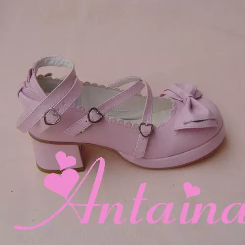 Antaina - Sweet Chunky Heels Lolita Shoes Size 41-44 - Image 20