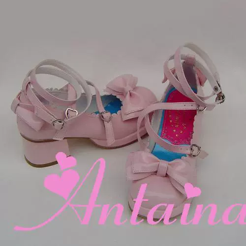 Antaina - Sweet Chunky Heels Lolita Shoes Size 41-44 - Image 23