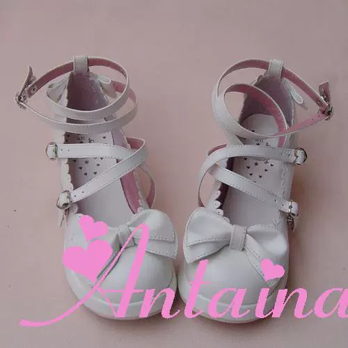 Antaina - Sweet Chunky Heels Lolita Shoes Size 41-44 - Image 30