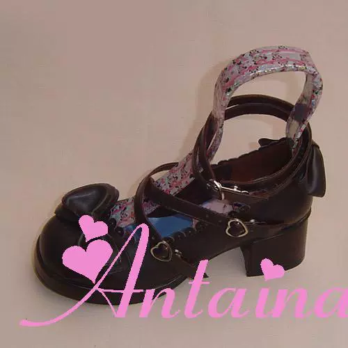 Antaina - Sweet Chunky Heels Lolita Shoes Size 41-44 - Image 36
