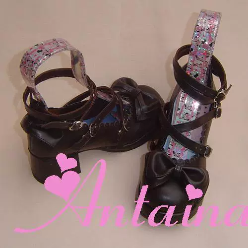 Antaina - Sweet Chunky Heels Lolita Shoes Size 41-44 - Image 44