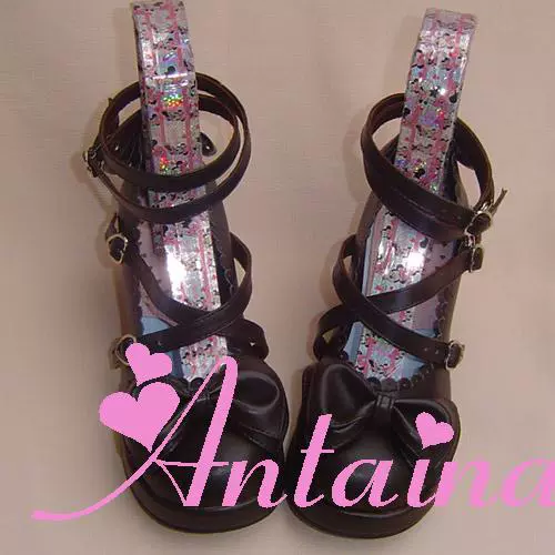 Antaina - Sweet Chunky Heels Lolita Shoes Size 41-44 - Image 46