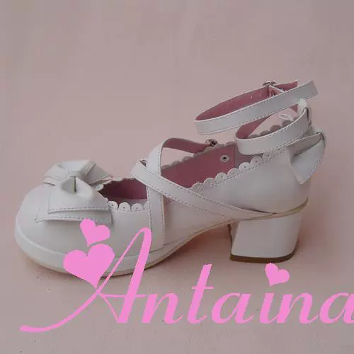 Antaina - Sweet Chunky Heels Lolita Shoes Size 41-44 - Image 48
