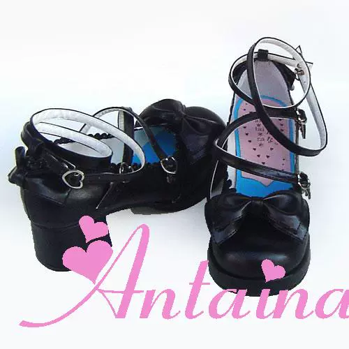 Antaina - Sweet Chunky Heels Lolita Shoes Size 41-44 - Image 5