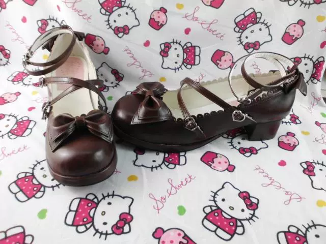 Antaina - Sweet Chunky Heels Lolita Shoes Size 41-44 - Image 51