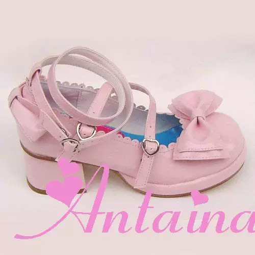 Antaina - Sweet Chunky Heels Lolita Shoes Size 41-44 - Image 55