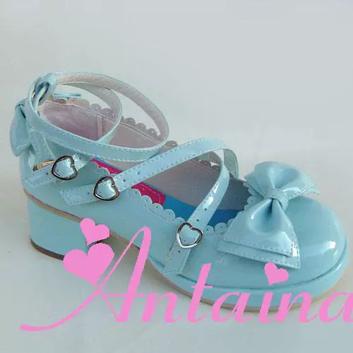 Antaina - Sweet Chunky Heels Lolita Shoes Size 41-44 - Image 56