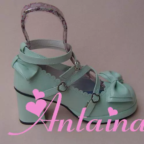 Antaina - Sweet Chunky Heels Lolita Shoes Size 41-44 - Image 59