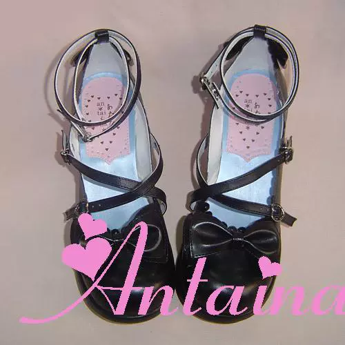 Antaina - Sweet Chunky Heels Lolita Shoes Size 41-44 - Image 61