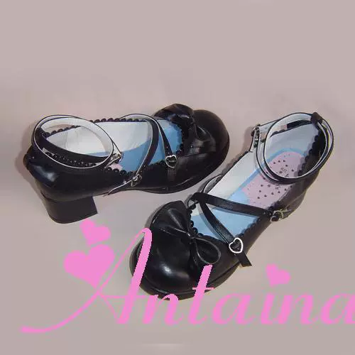 Antaina - Sweet Chunky Heels Lolita Shoes Size 41-44 - Image 65