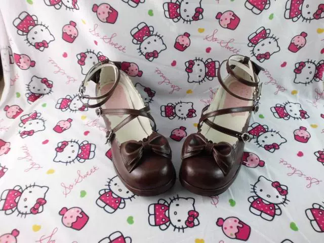 Antaina - Sweet Chunky Heels Lolita Shoes Size 41-44 - Image 66