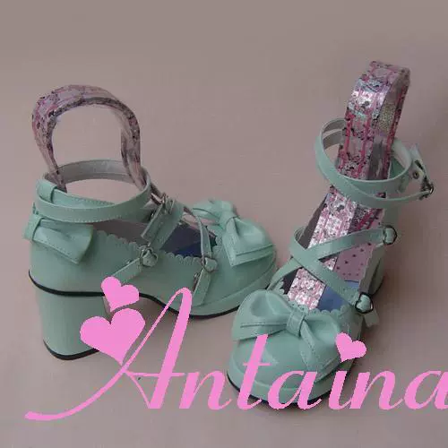 Antaina - Sweet Chunky Heels Lolita Shoes Size 41-44 - Image 73
