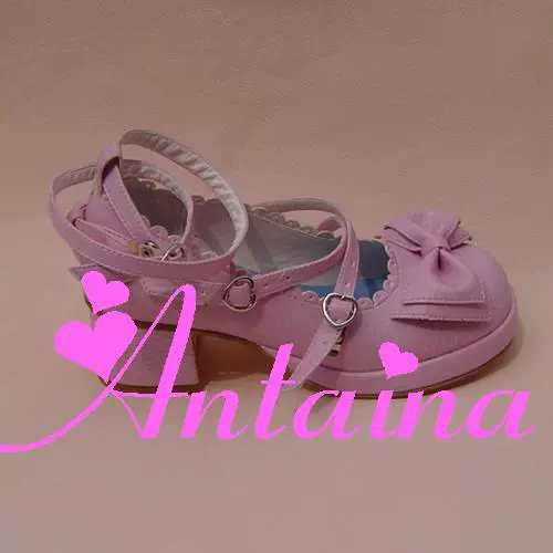 Antaina - Sweet Chunky Heels Lolita Shoes Size 41-44 - Image 78